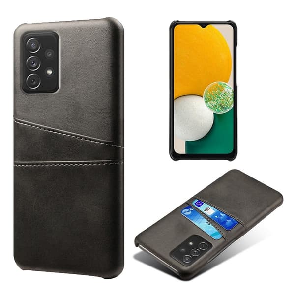 Dual Card Suojakotelo Samsung Galaxy A73 - Musta Black