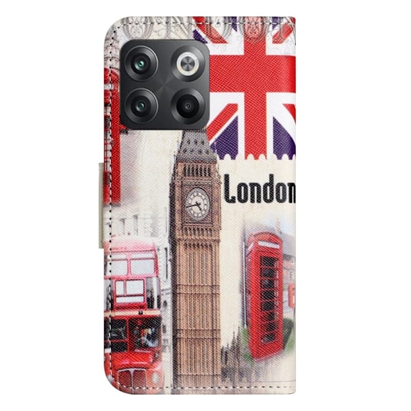 Wonderland OnePlus Ace Pro / 10t Flip Etui - London Big Ben Multicolor