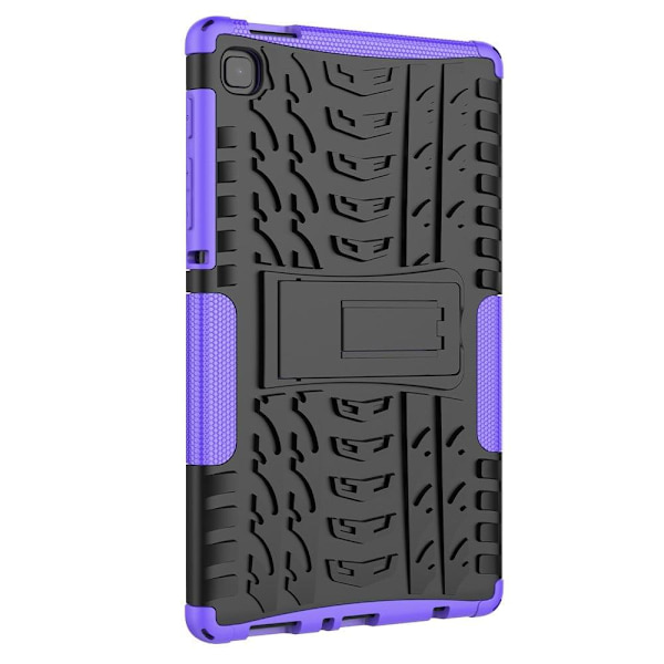 Rengaskuvio kickstand tapauksessa Samsung Galaxy Tab A7 Lite - Violetti Purple