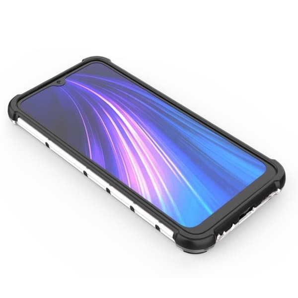 Bofink Honeycomb Xiaomi Redmi Note 8 skal - Vit Vit