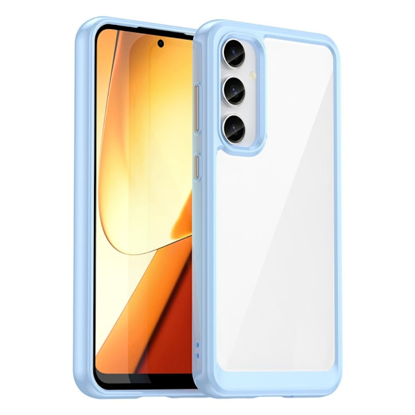 Samsung Galaxy S23 FE smart akryldeksel - Blå Blue