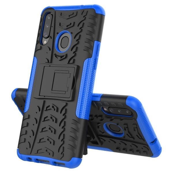 Offroad case - Samsung Galaxy A20s - Blå Blue