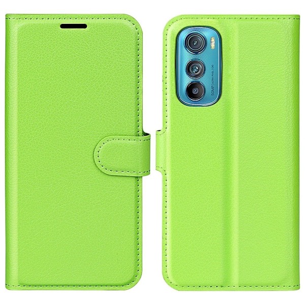 Klassisk Motorola Edge 30 flip etui - Grøn Green