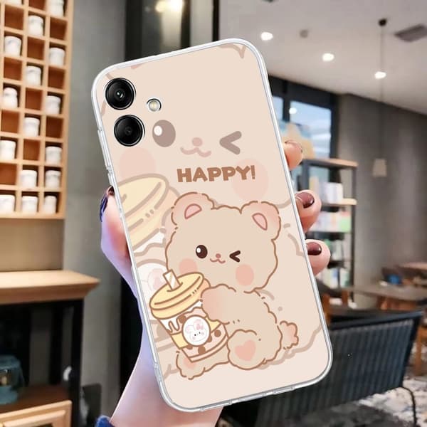 Imagine Samsung Galaxy A06 deksel - Bjørn Brown