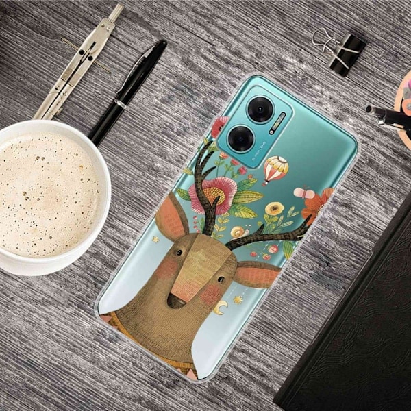 Deco Xiaomi Redmi Note 11E cover - Brun Brown
