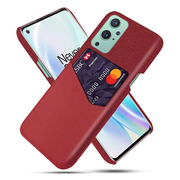Bofink OnePlus 9 Pro Card Deksel - Rød Red
