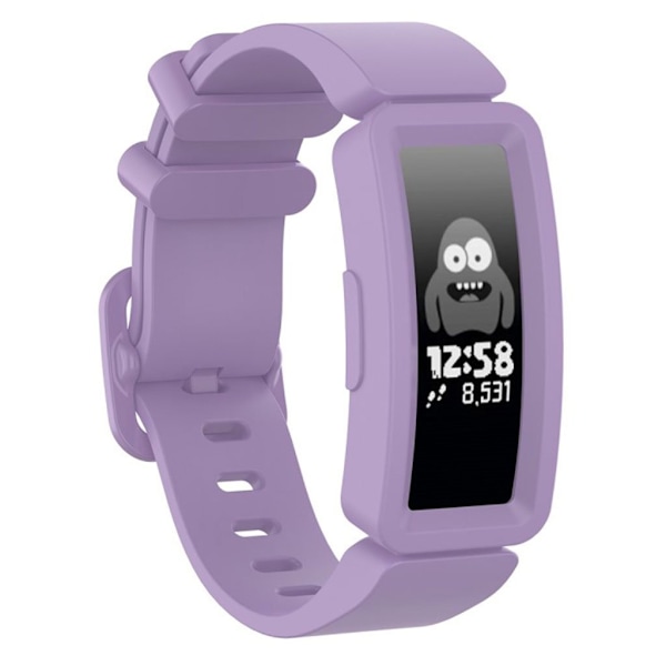 Fitbit Inspire / Inspire HR silikoninen kellonauha - Vaaleanvioletti Purple