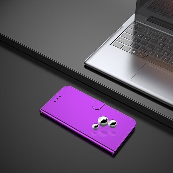 Mirror Samsung Galaxy A52 5G Flip etui - Lilla Purple