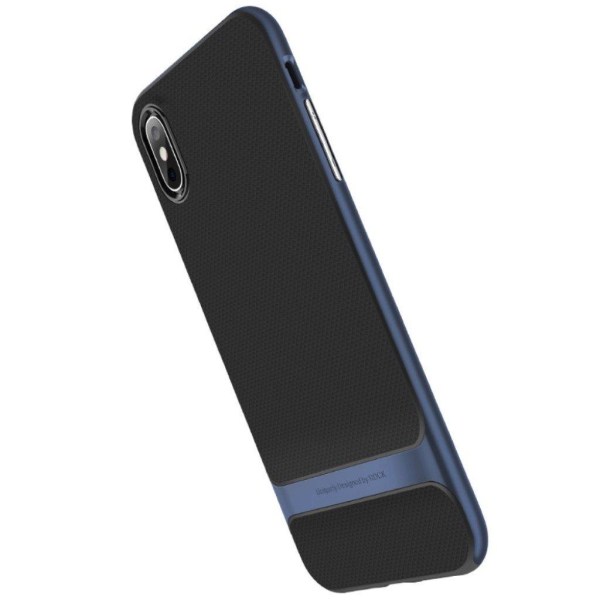 iPhone 9 Plus Hybriidi Muovinen Rakenteinen Takasuoja Kuori - Si Blue