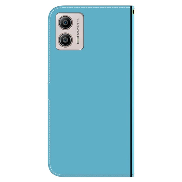 Mirror Motorola Moto G23 / G53 / G13 Flip Etui - Blå Blue