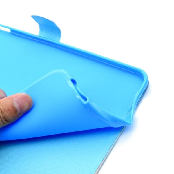 Samsung Galaxy Tab A 10.1 (2016) uniikki kotelo - Damask kukat Multicolor