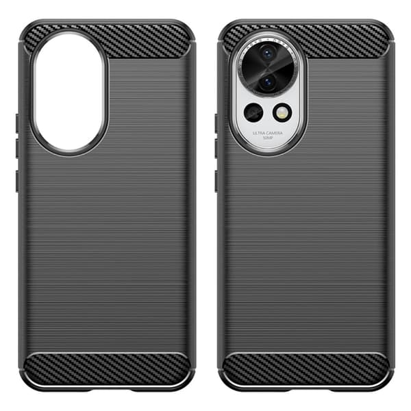 Carbon Flex Huawei Nova 12 skal - Svart Svart