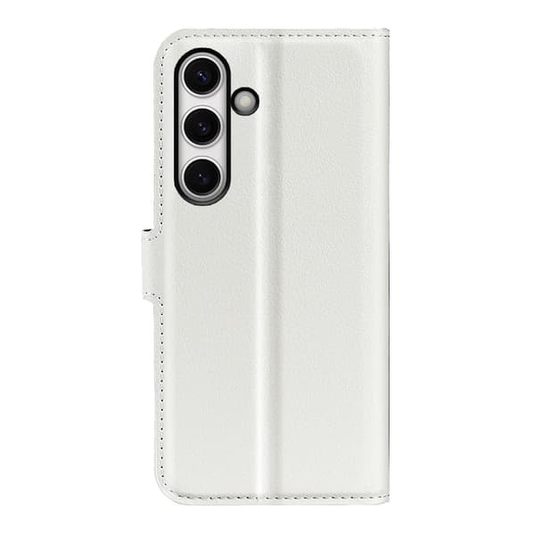 Classic Samsung Galaxy S24 FE flip kuoret - Valkoinen White