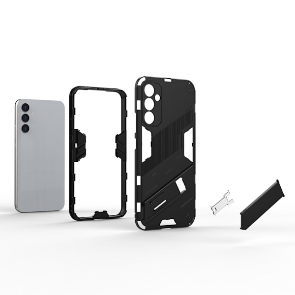 Shockproof Hybrid Skal med A Modern Touch till Samsung Galaxy A34 5G - Mörkblå Blå