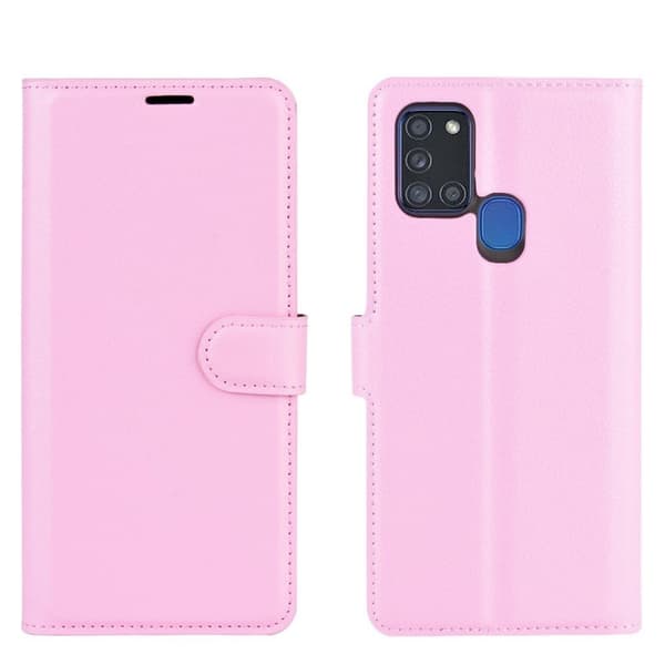 Classic Samsung Galaxy A21s flip etui - Pink Pink