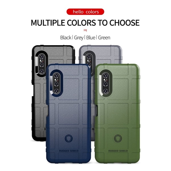 Rugged Shield Sony Xperia 5 II kotelot - Vihreä Green
