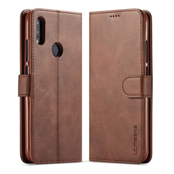 Lc.Imeeke Xiaomi Redmi Note 7 Skinnetui - Mokka Brown