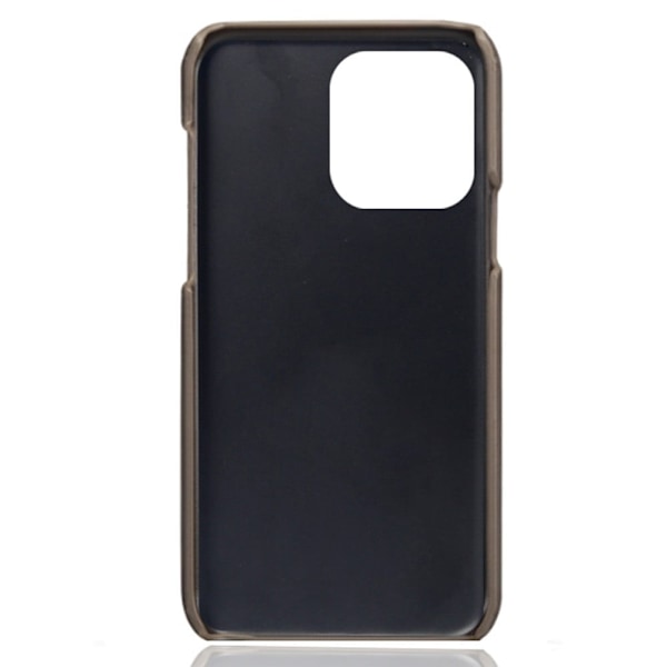 Dual Card iPhone 14 Pro kotelot - Harmaa Silver grey