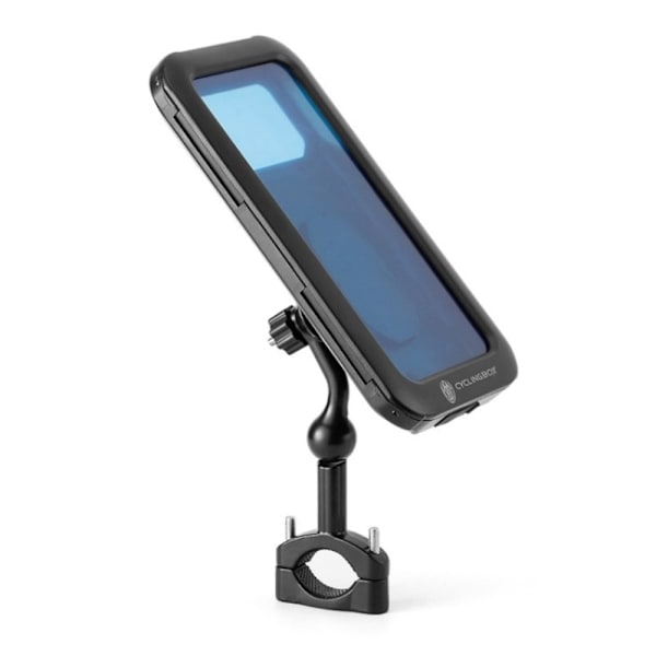 CYCLINGBOX BG-2937 Yleiskäyttöinen kääntyvä puhelimen suojapidike - Musta Black
