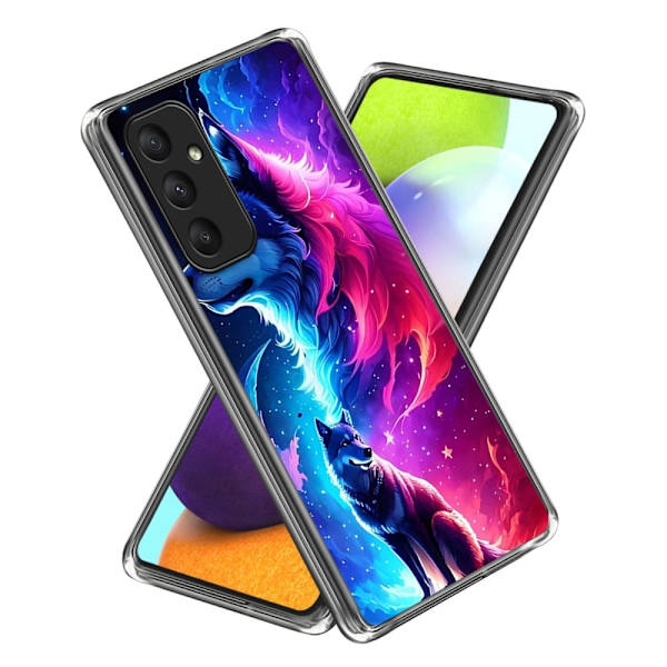 Deco Samsung Galaxy A15 deksel - Style A Blue