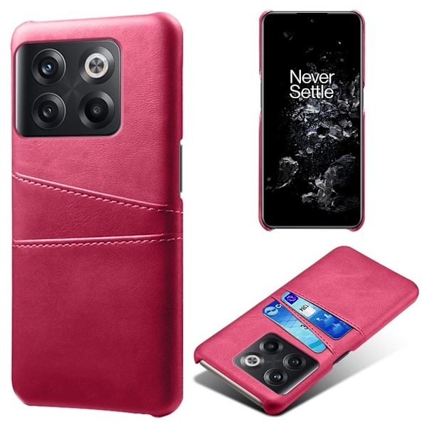 OnePlus Ace Pro / OnePlus 10T skal med korthållare - Rosa Rosa