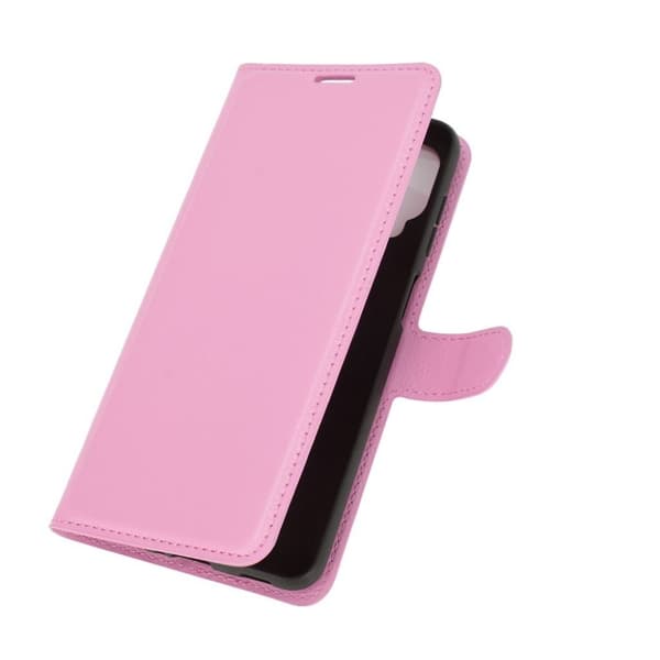 Classic Samsung Galaxy A12 5G flip etui - pink Pink