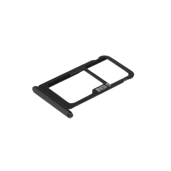 Nokia 7.1 OEM dual sim-kortin lokeron pidike - Musta Black