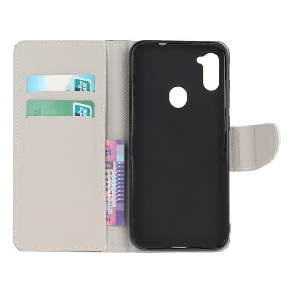Wonderland Samsung Galaxy A11 etui - Eiffel Tårnet Multicolor