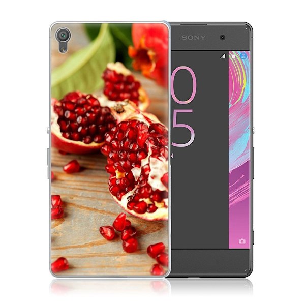 Sony Xperia XA Skal med unikt fika motiv - Granat äpple Röd