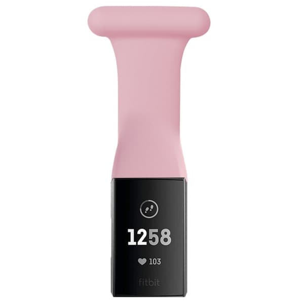 Fitbit Charge 4 / 3 silikoninen riippuva kellon hihna - Pinkki Pink