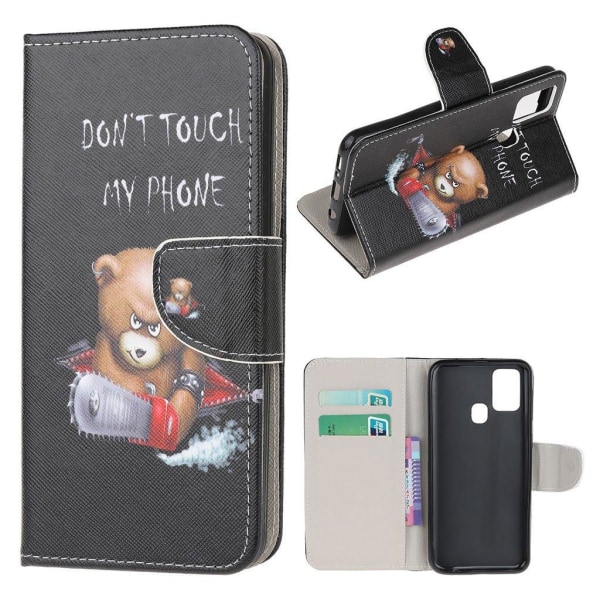 Wonderland OnePlus Nord N100 flip case - Bear Brown