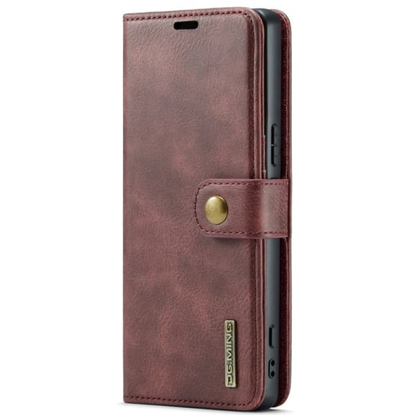 DG.MING Sony Xperia 1 VI 2-in-1 lompakkokotelo - Punainen Red