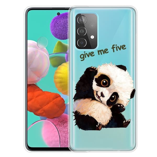 Deco Samsung Galaxy A53 5G Etui - Sød Panda Multicolor