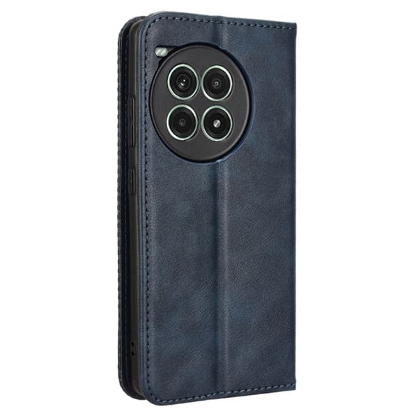 Bofink Vintage OnePlus Ace 3 Pro nahkakotelo - Sininen Blue