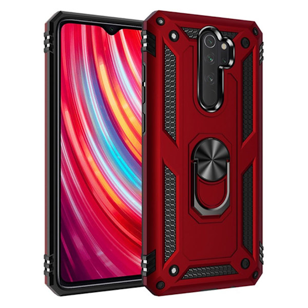 Bofink Combat Xiaomi Redmi Note 8 Pro cover – Rød Red