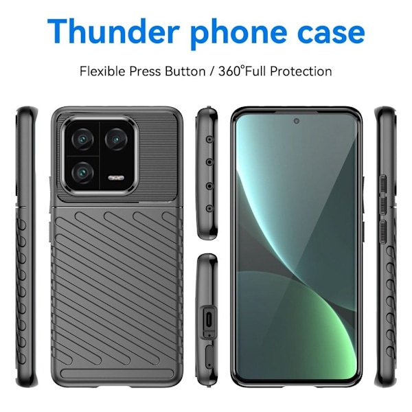 Thunder Xiaomi 13 Pro Etui - Sort Black