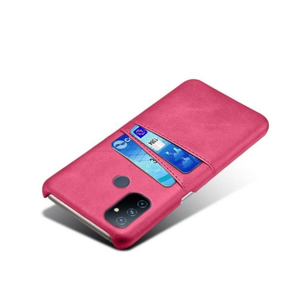 Dual Card OnePlus Nord N100 kotelot - Ruusu Pink