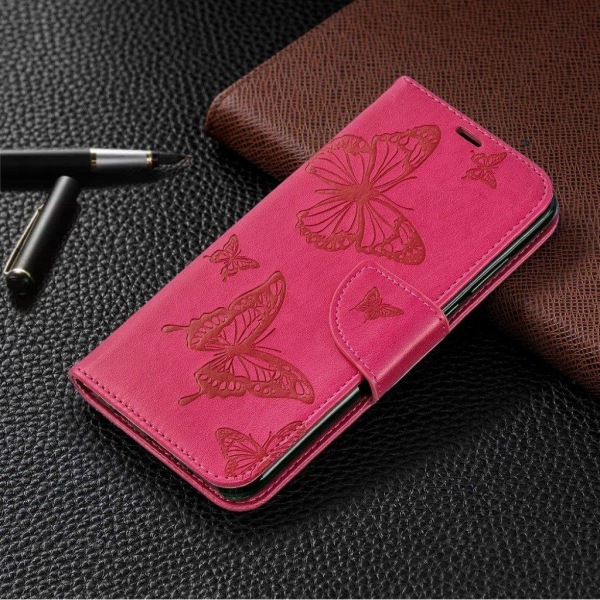 Butterfly Huawei P30 Lite etui - Rose Pink