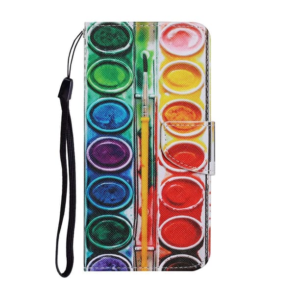 Wonderland Samsung Galaxy A22 4G Flippetui - Paint Tray Multicolor