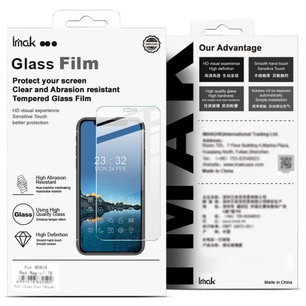 IMAK H karkaistu lasinen näytönsuoja Xiaomi 15 Transparent