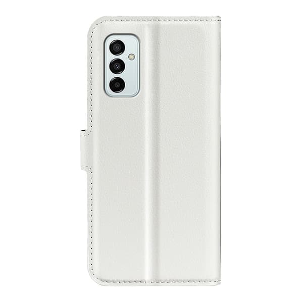 Klassisk Samsung Galaxy M23 flip etui - Hvid White