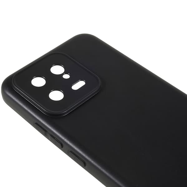 Mykt og matt deksel for Xiaomi 13 Black