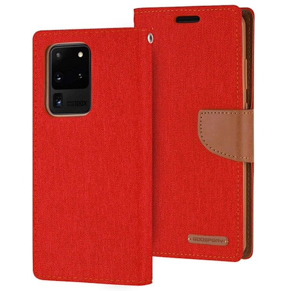 MERCURY Canvas Diary - Samsung Galaxy S20 Ultra - Rød Red