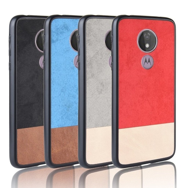 Motorola Moto G7 Power kaksivärinen yhdistelmäkotelo - Musta Black