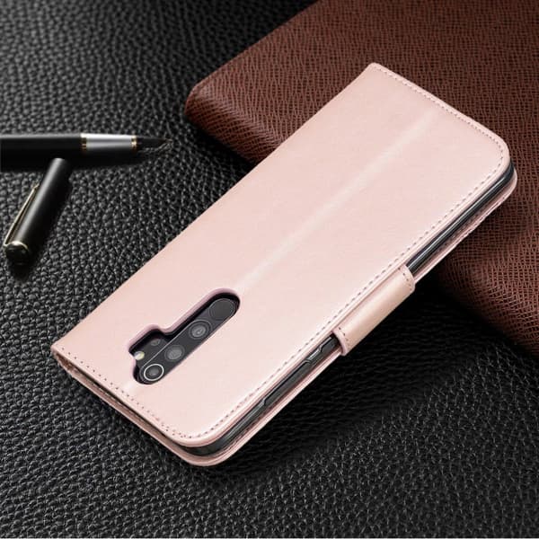 Butterfly Xiaomi Redmi Note 8 Pro kotelot - Ruusukulta Pink
