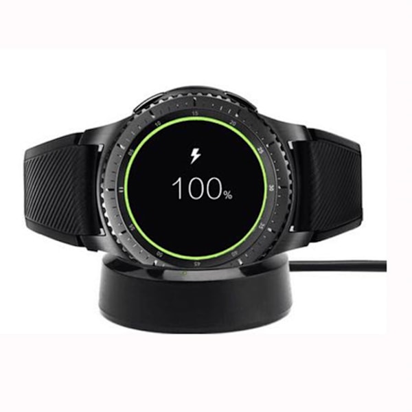 Samsung Gear S3 Frontier / Gear S2 USB opladerstation Black