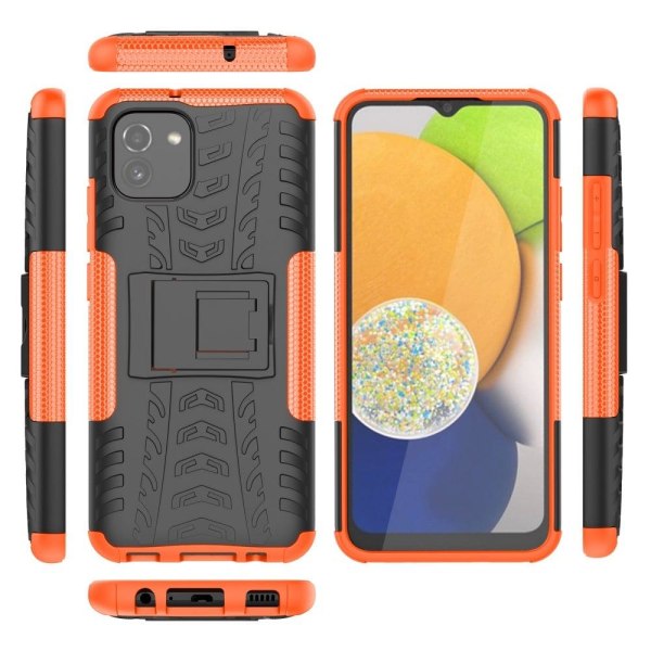 Offroad Samsung Galaxy A03 cover - Orange Orange