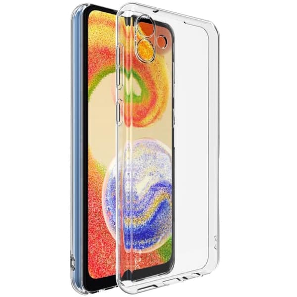 Imak UX-5-deksel for Samsung Galaxy A04 - Gjennomsiktig Transparent
