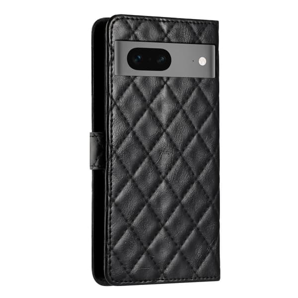 Toimiva rombinen lompakkokotelo Google Pixel 8 - Musta Black