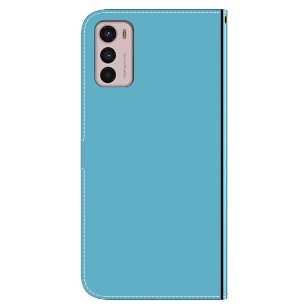 Mirror etui til Motorola Moto G42 - Blå Blue
